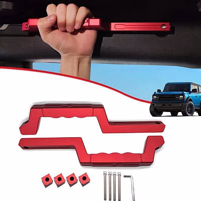 Tänzedzm Roll Bar Aluminum Alloy Grab Handles