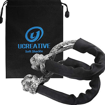 Ucreative Synthetic Soft Shackle with Extra Sleeves