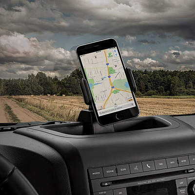 Voodonala Phone Holder Mount with Storage Tray