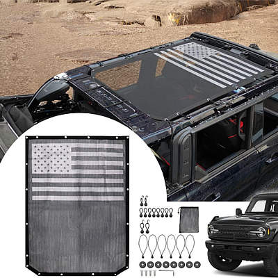 Xomzema Sunshade Top Cover (Flag Pattern)