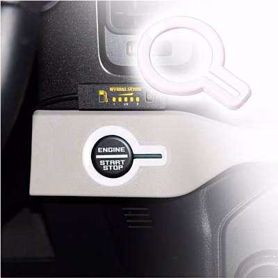sukemichi Push Start Stop Button Cover
