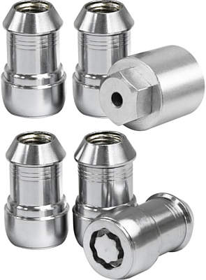 BOQNZN Anti-Theft Wheel Locks for Jeep Wrangler/Gladiator JT
