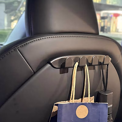 COSLAKE Headrest Organizer Hooks for Tesla Model 3/Y