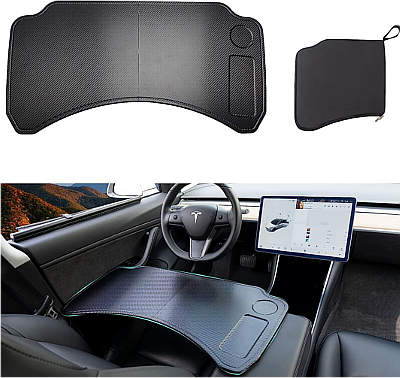 COTAZA Steering Wheel Laptop Desk or Eating Table for Tesla Models Y/3/ X