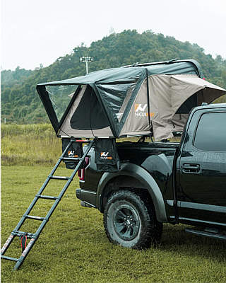 CTOSPOATO Rooftop Tent Hard Shell for Camping Vehicle