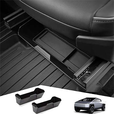 ELECFRESH Front Under Seat Storage Box for 2024 Tesla Cybertruck