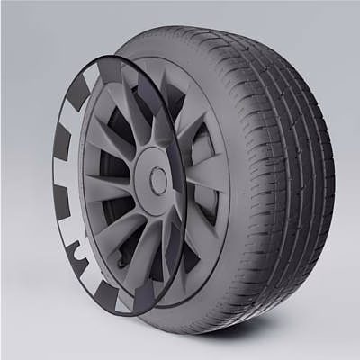 EVOOOR All-in-one Wheel Rim Protector for Tesla Model Y