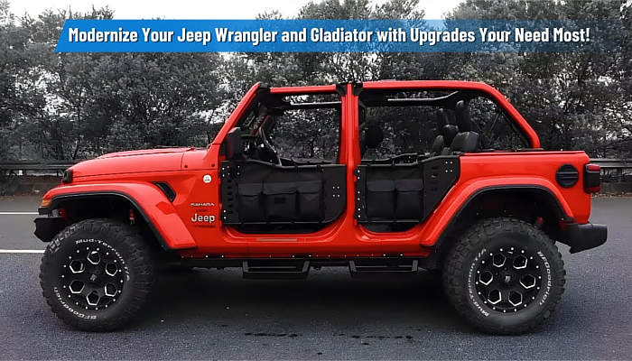 Elevate Your Jeep Wrangler or Jeep Gladiator with Essential Upgrades