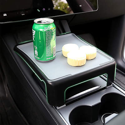 FanpBow Stable Working & Eating Center Console Desk for Tesla Model 3/Y