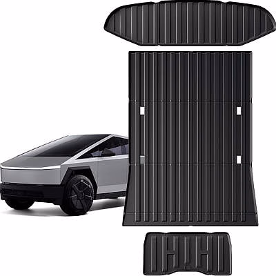 Foronetry Trunk Bed Mat Set 3PCS for Tesla Cybertruck 2024
