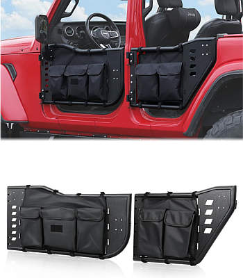 JROAD Off-Road Tubular Summer Doors with Bags for Wrangler/Gladiator