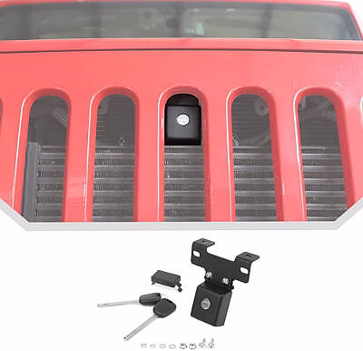 JeCar Hood Lock for Jeep Wrangler JK