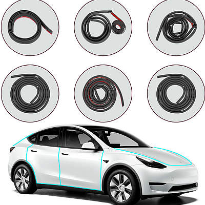 KUNIST Rubber Seal for Soundproof and Noise Sealing Tesla Model Y