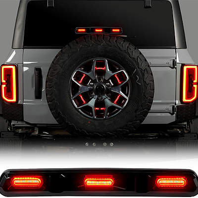 LitMiRaCle LED Third Brake Light Raptor-Style Ford Bronco