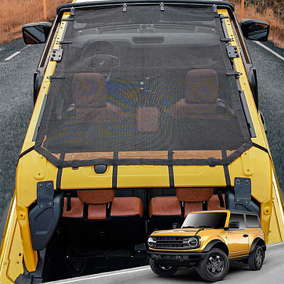 Mabett Roof Mesh Sunshade for 2-Door Bronco