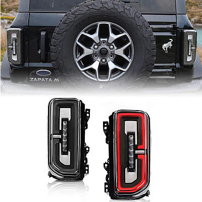 Mabett Upgrade LED Tail Lights for 2/4 Door Bronco