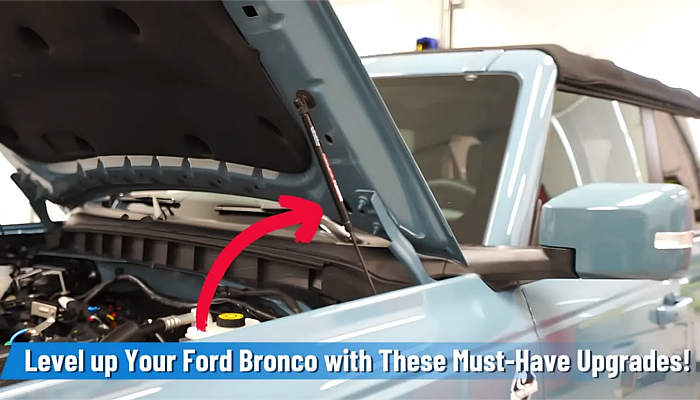 Must-Have Upgrades for Your Ford Bronco 2/4 Door