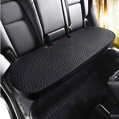 SanQing Luxury Linen Rear Seat Cover for Tesla Model Y