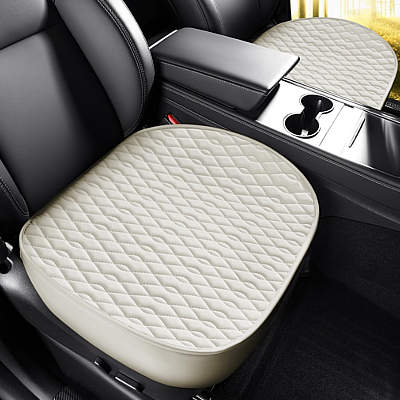 SanQing Luxury Napa Leather Seat Covers for Tesla Model 3 and Model Y