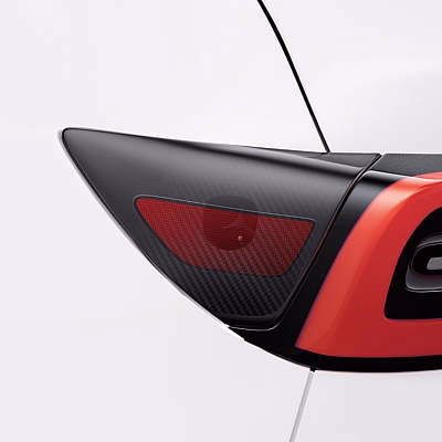 Spigen TapShield Protective Film and Wrap Set on Charge Port for Tesla Model 3 and Y