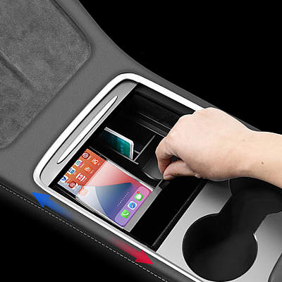 Wocch Center Console Organizer Tray for Tesla Model 3/Y
