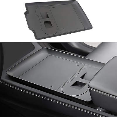 cutim Center Console Organizer Tray for Tesla Model Y/3/