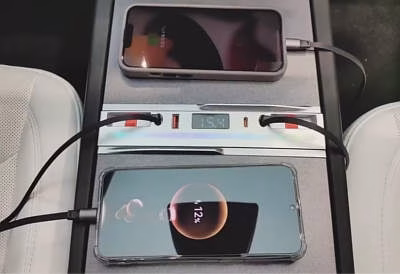 Alopee Super Fast Charging Hub for Center Console