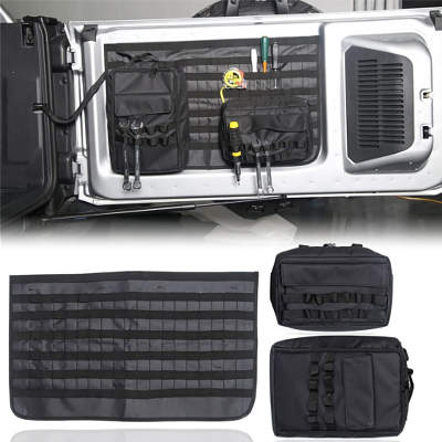 Cartaoo Door Tailgate Storage Organizer with 2 Bags