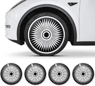 Carvogue Wheel Hubcaps Infinite Style for Tesla Model Y