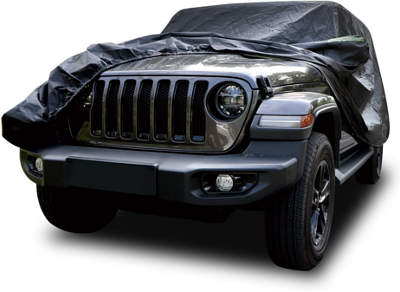 ETL INDUSTRIES Thickened Waterproof Car Cover for 2 Door Wrangler