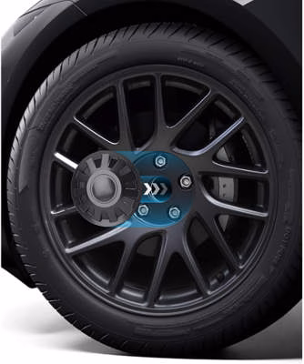 EVOOOR Wheel Hub Caps on Center Cover