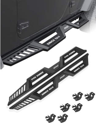JROAD Off-Road Running Boards Wrangler JK