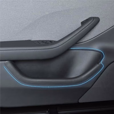 Jawjut Full-Cover Front and Rear Door Tray Organizer for New Tesla 3