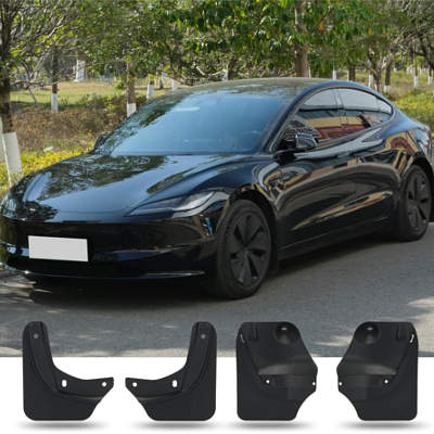 Jawjut Mud Flaps for 2024 Tesla Model 3 Highland