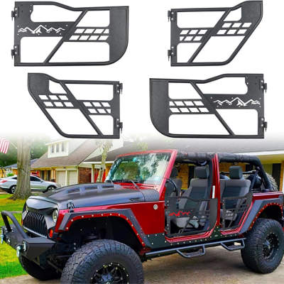 MONOKING DIY Paintable Tubular Doors for Wrangler JK/Unlimited
