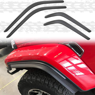 MONOKING Fender Flares Extensions for Wrangler JL, Unlimited, Sahara
