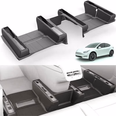 NITOYO TPE Underseat Protector fit Tesla Model Y