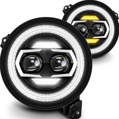 ONLINE LED STORE TRUE MODS Round LED Headlights