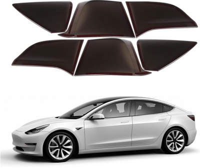 Qiosreui Blackout Tail Brake Light Guard Bezels