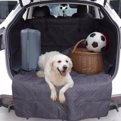 RAZOVEYI Waterproof Pet Rear Trunk Cover Mat for Tesla Model Y/
