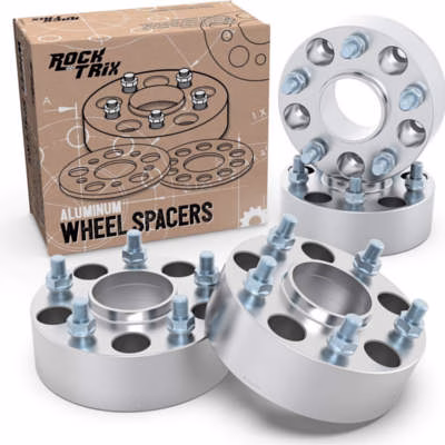 RockTrix Hubcentric Wheel Spacers for Wrangler JK JKU, Jeep Grand Cherokee, Commander XK