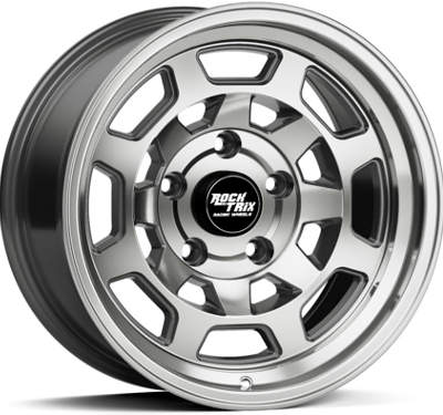 RockTrix RT117 Wheels for Jeep Wrangler JK JL, Gladiator JT