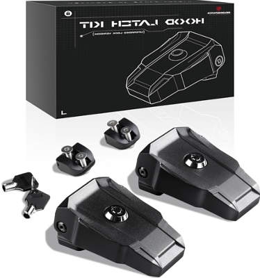 Seven Sparta Hood Latches with Lock