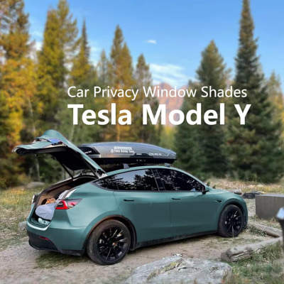 TANOLA TESBEAUTY Upgraded Camping Privacy Curtain Kit Model Y