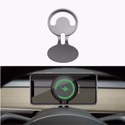 TPARTS HUD Magsafe Charger Phone on Steering Wheel