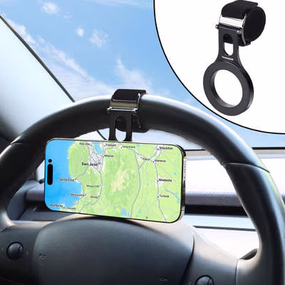 Vugosson Magnetic Steering Wheel Phone Holder MagSafe for Car, Stroller, etc