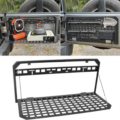 Z8 Aluminum Alloy Folding Luggage Rack MOLLE Panel