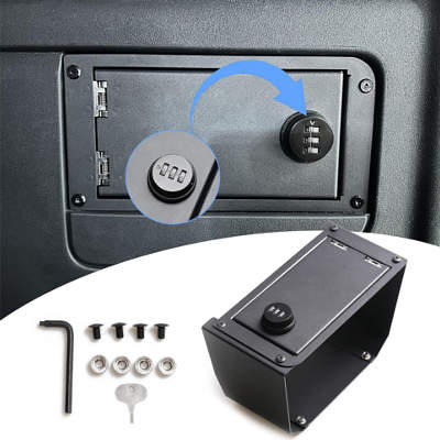 sukemichi Anti-Theft Storage Organizer Box with Spring Hinges