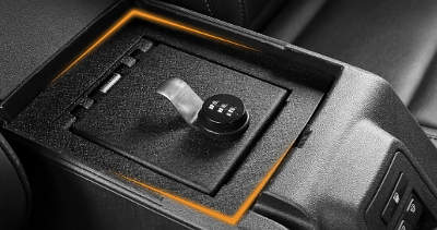 ARMSKY Armrest Box Safe with 3 Digit Combo Password Security