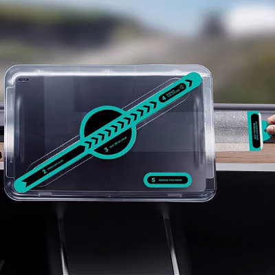 ESR Center Console and Rear Touchscreen Tempered-Glass Screen Protector